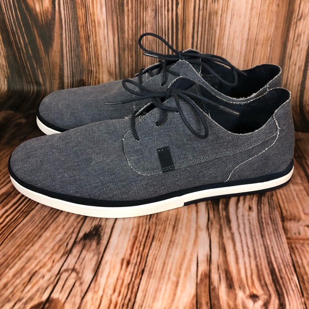 Rockport Mens Casual Shoes Austyn Canvas Lace Up Oxfords - Picture 4 of 11
